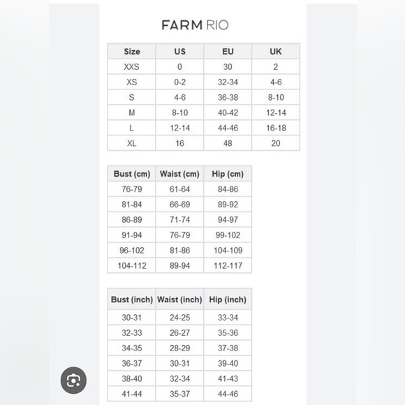 🆕NWT #265 Farm Rio Tiered Cutout Cover Up Midi Dress Women Cotton Tropical, Sm. - Picture 14 of 15